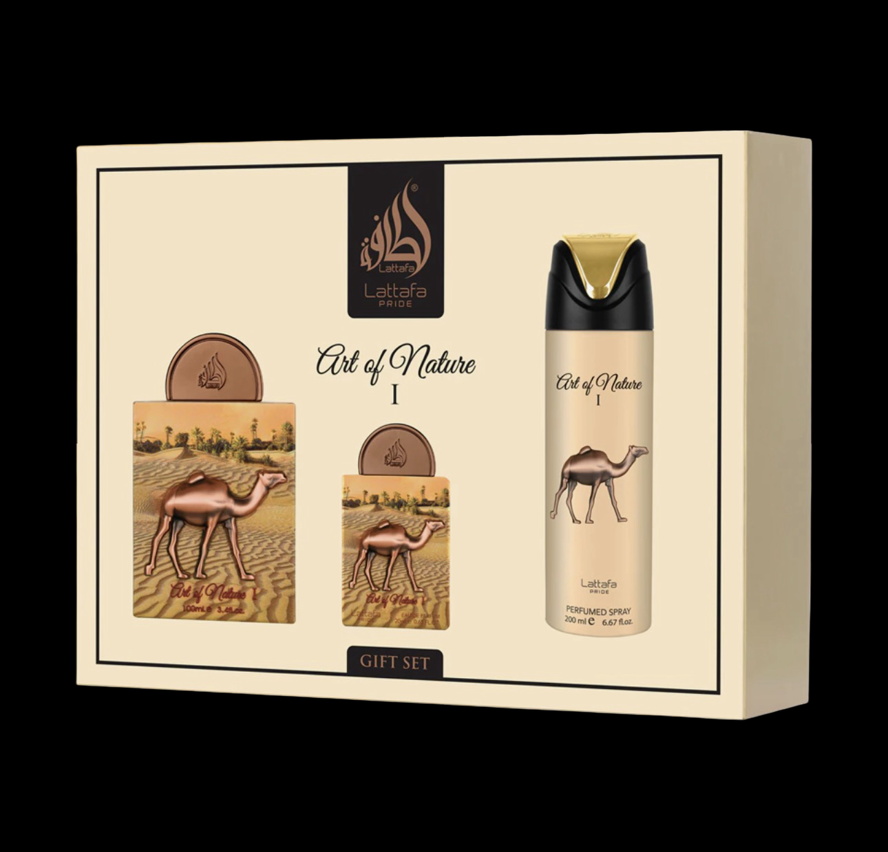 PACK ART OF NATURE I Lattafa Pride