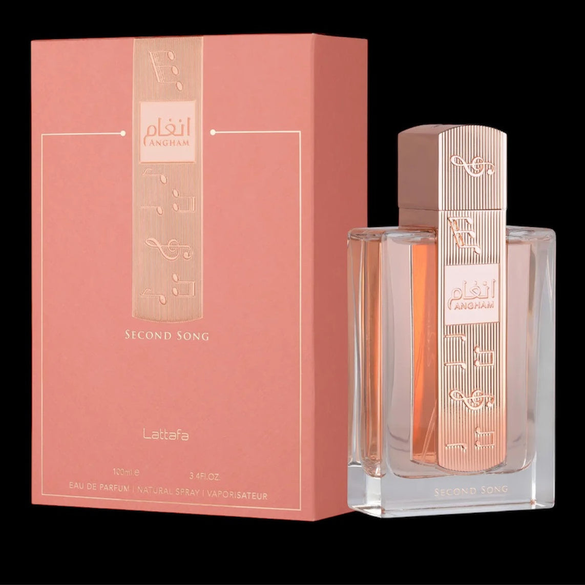 ANGHAM Second Song Lattafa – NR PERFUMES ÁRABES