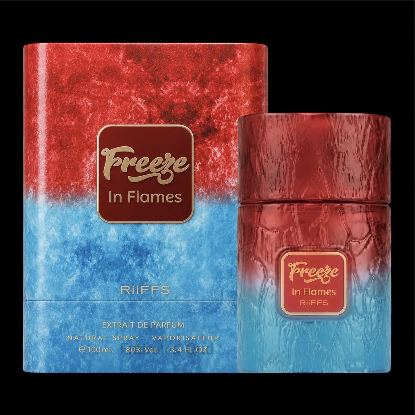 FREEZE IN FLAMES – RIIFFS · Extrait de Parfum 100ml (PRE-RESERVA)
