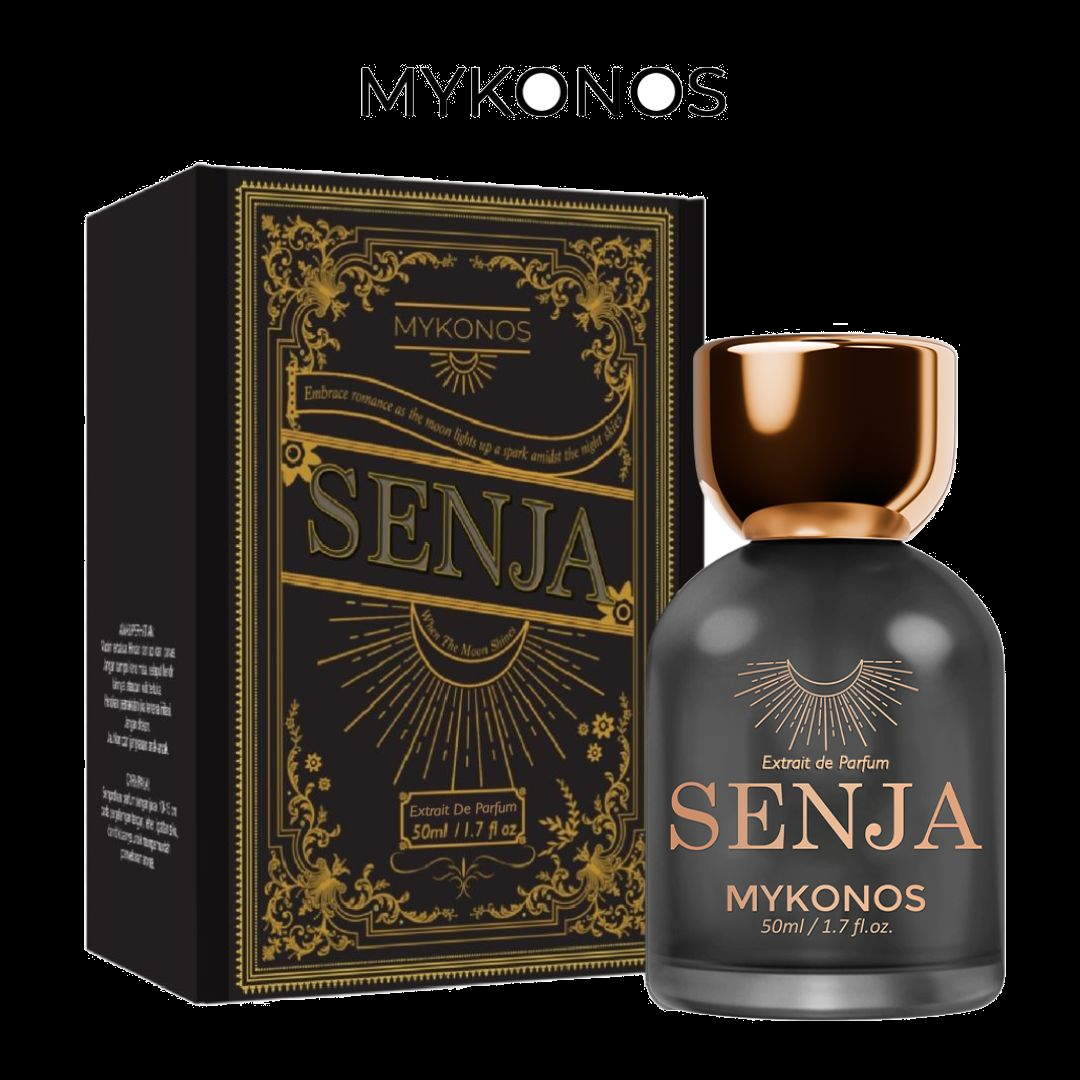 Mykonos Senja con fondo negro