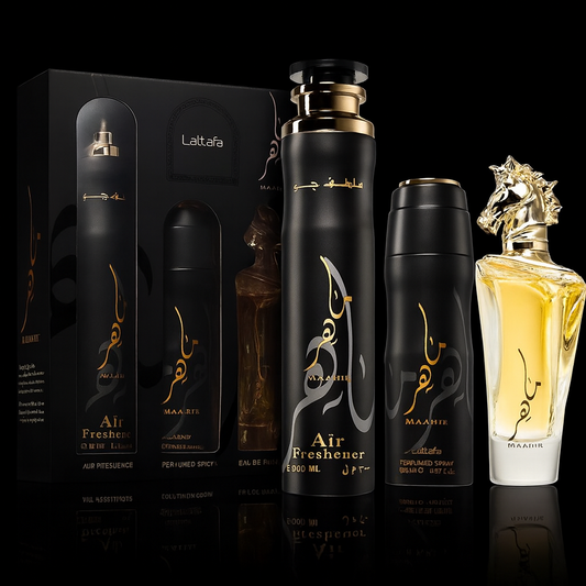 PACK MAAHIR BLACK Lattafa