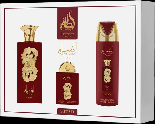 PACK ANSAAM GOLD Lattafa Pride