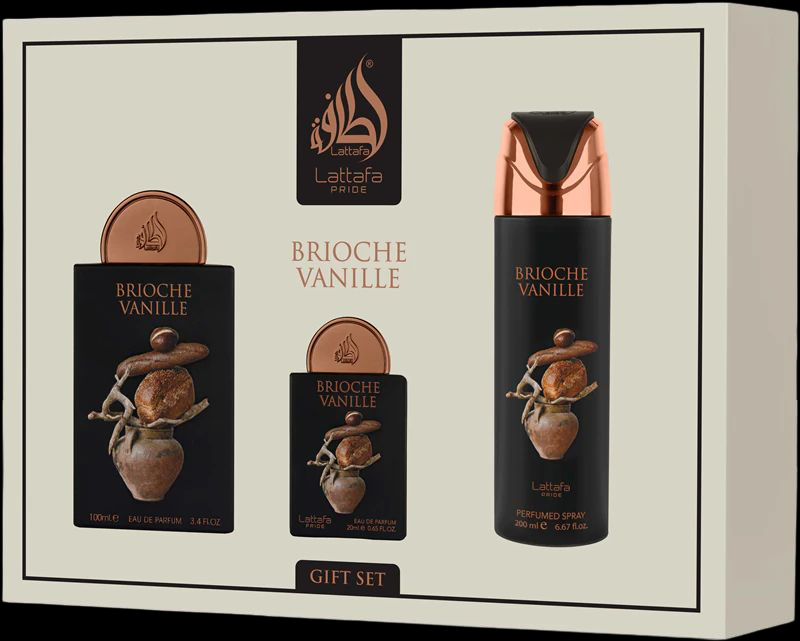 PACK BRIOCHE VANILLE Lattafa Pride