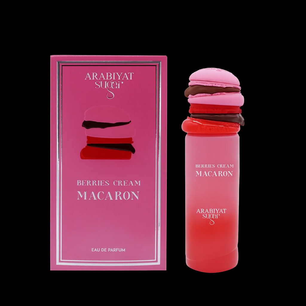 BERRIES CREAM MACARON Arabiyat Sugar