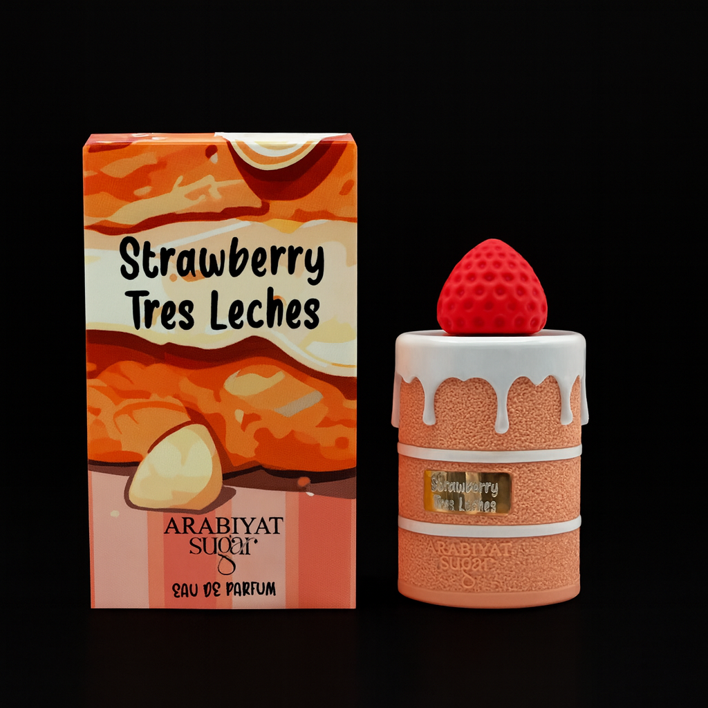 STRAWBERRY TRES LECHES Arabiyat Sugar