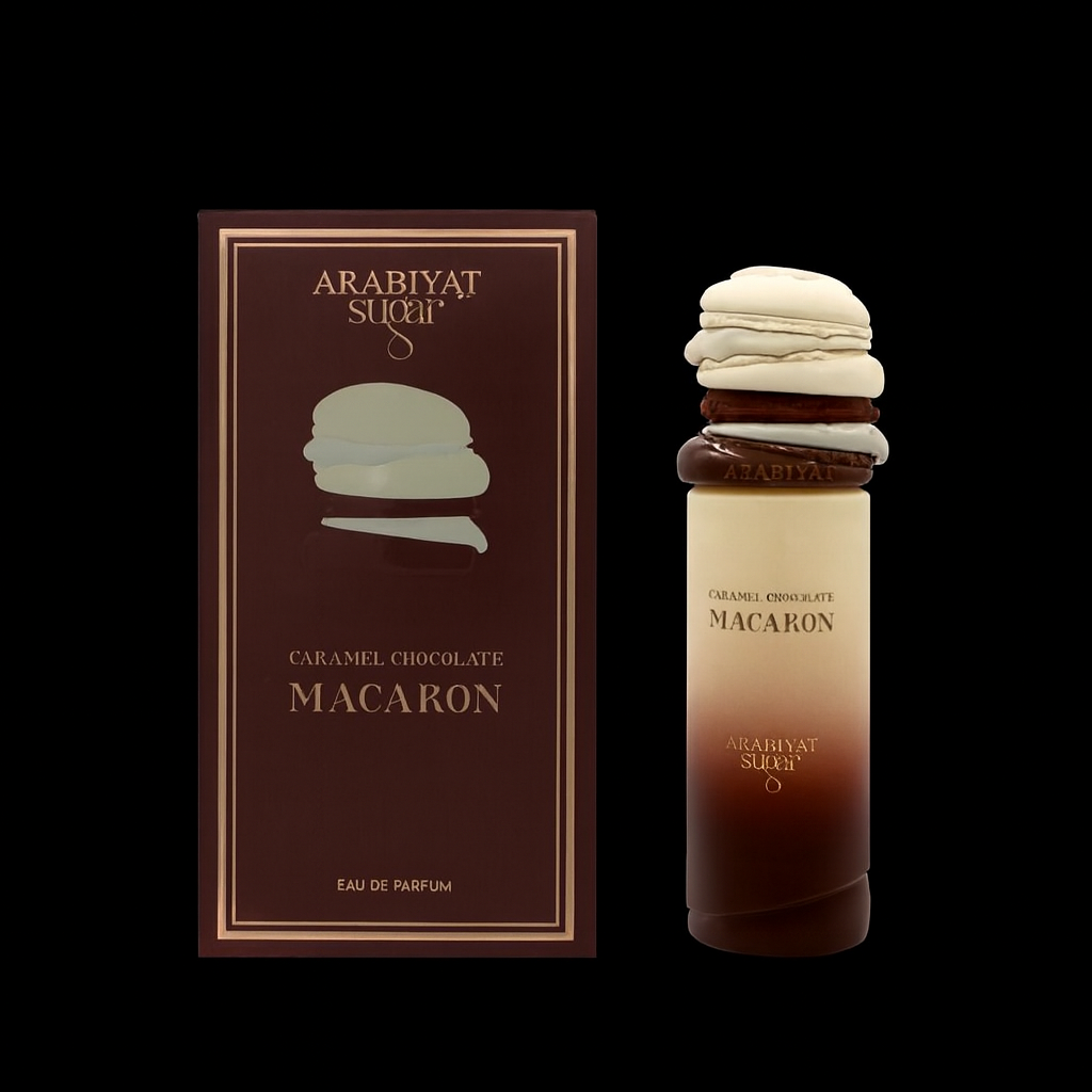 CARAMEL CHOCOLATE MACARON Arabiyat Sugar