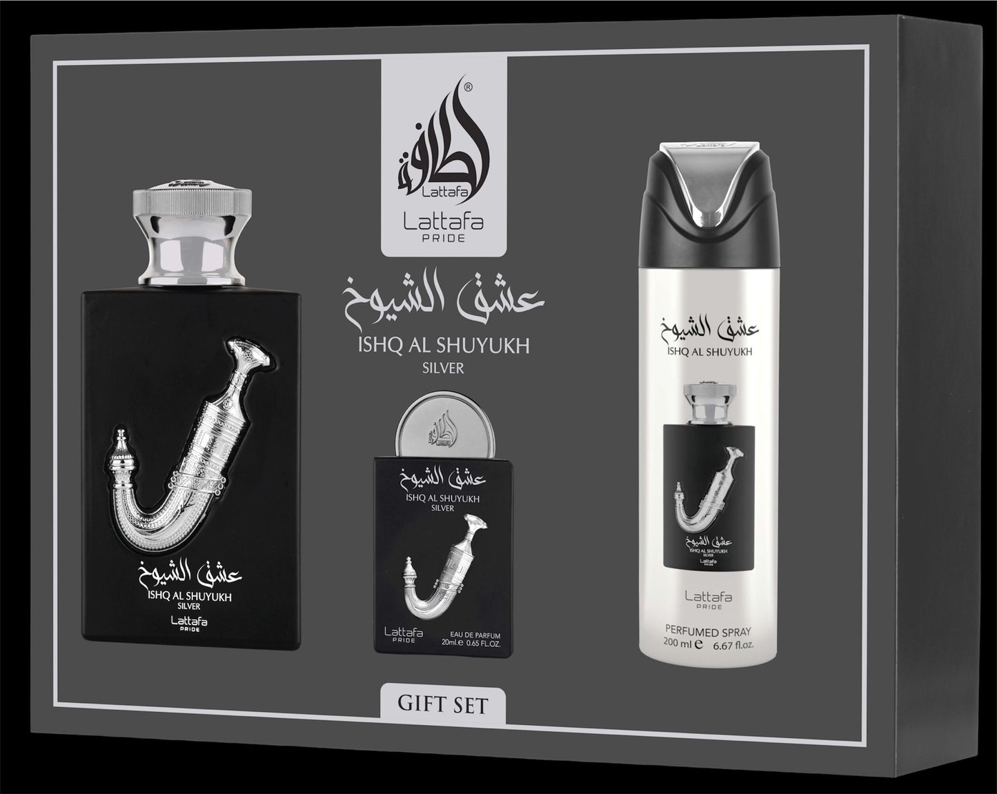 PACK ISQ SILVER Lattafa