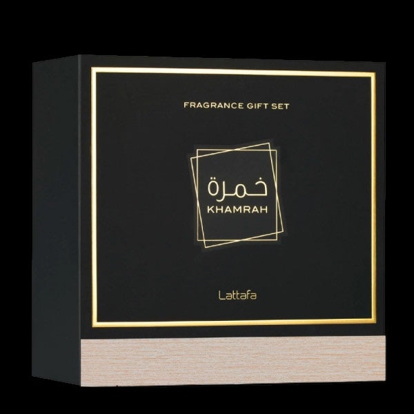 PACK KHAMRAH Lattafa gift set 3pc