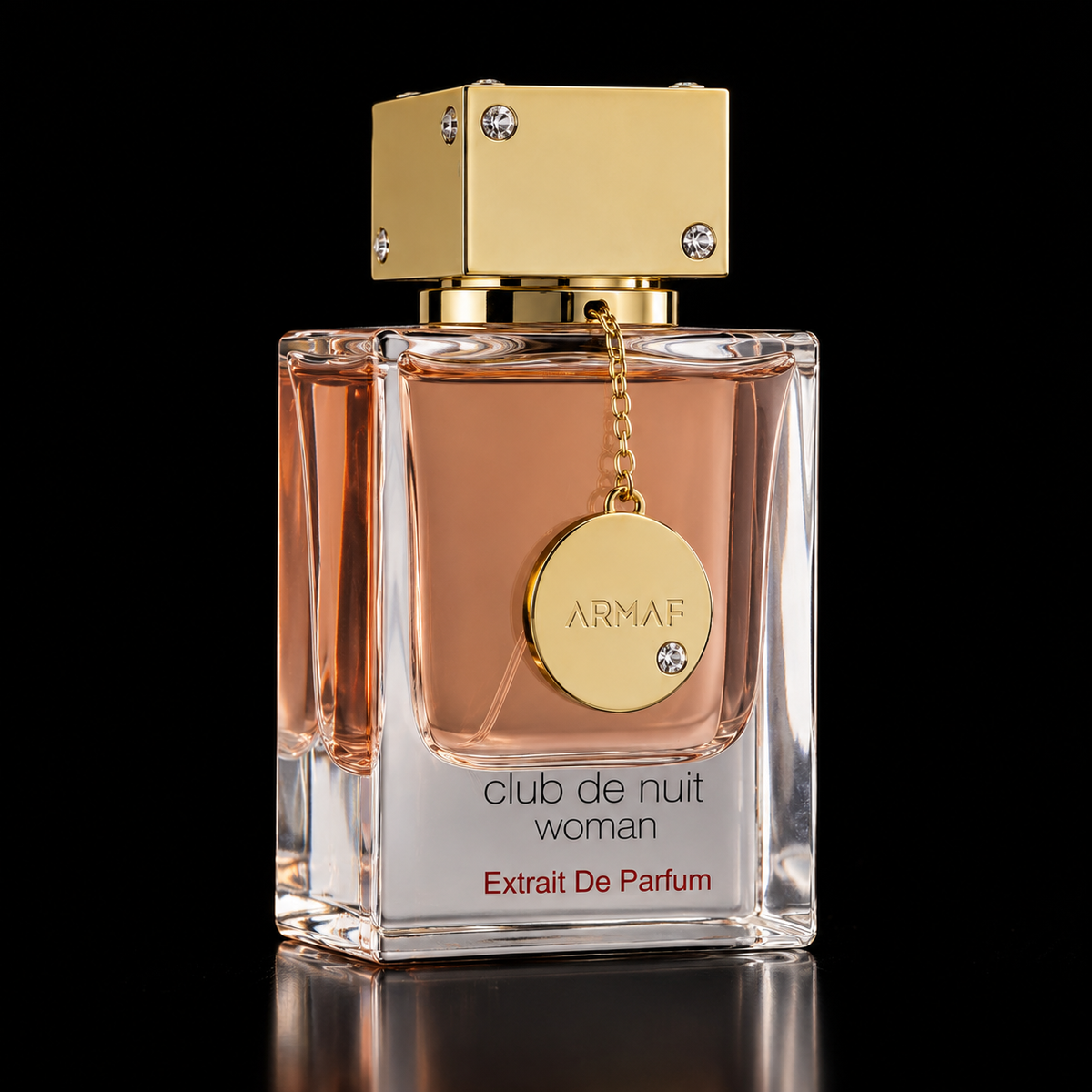 Armaf Club de Nuit Woman Extrait fondo negro