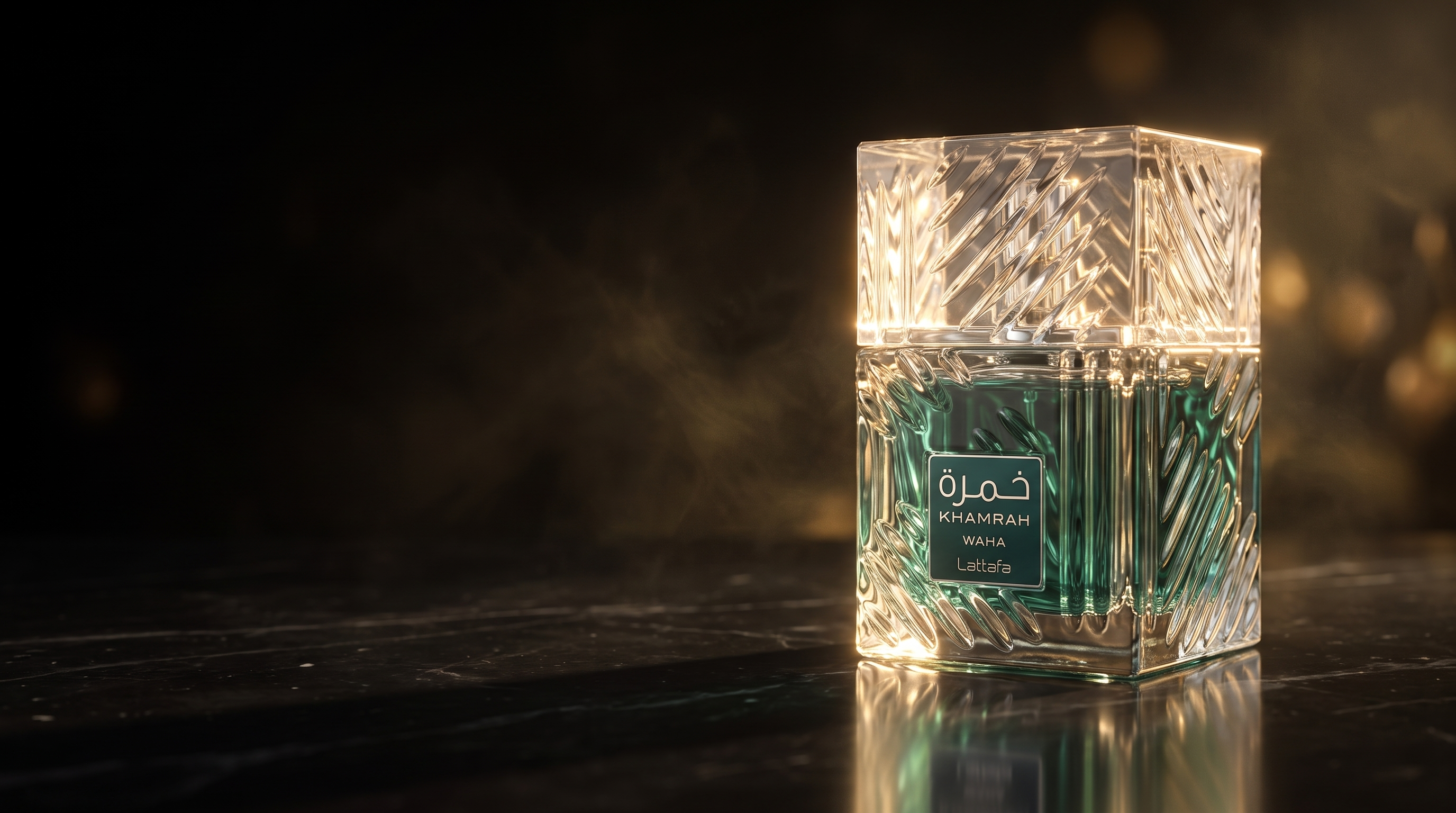 Khamrah Waha Lattafa perfume árabe editorial NR