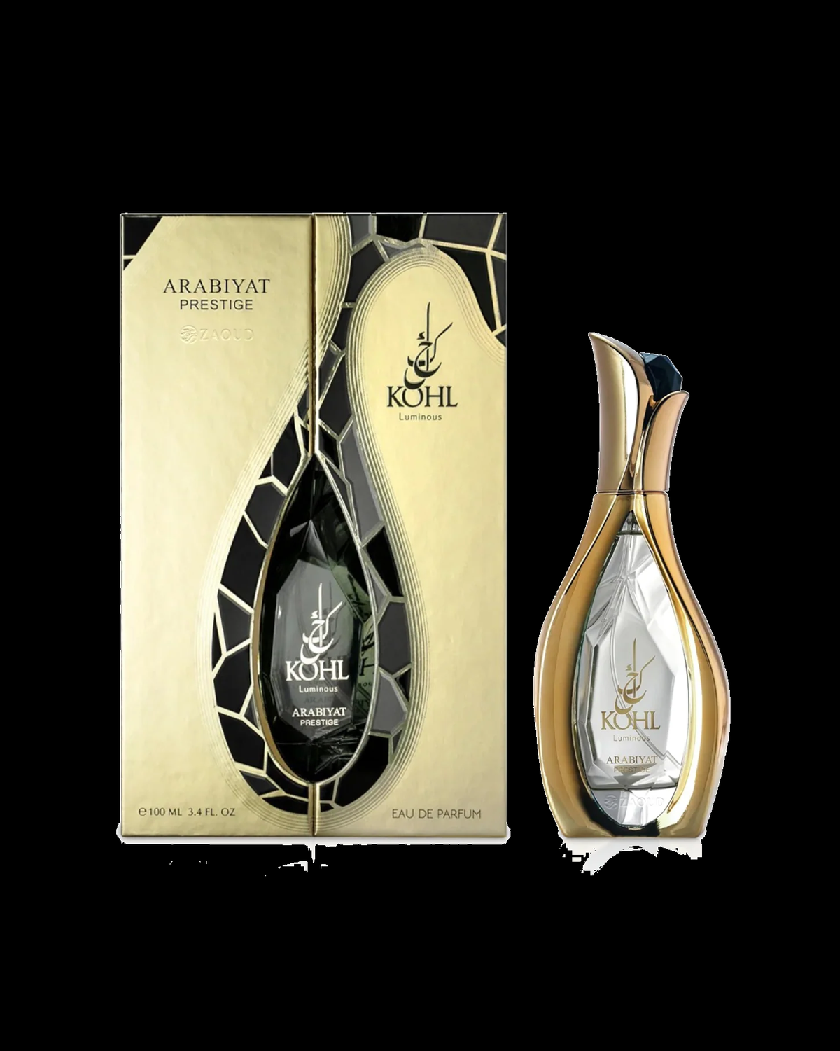 Kohl Luminous Arabiyat Prestige 100 ml con fondo negro