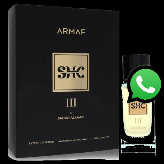 SHK III by Saoud Alkaabi — Armaf, fondo negro