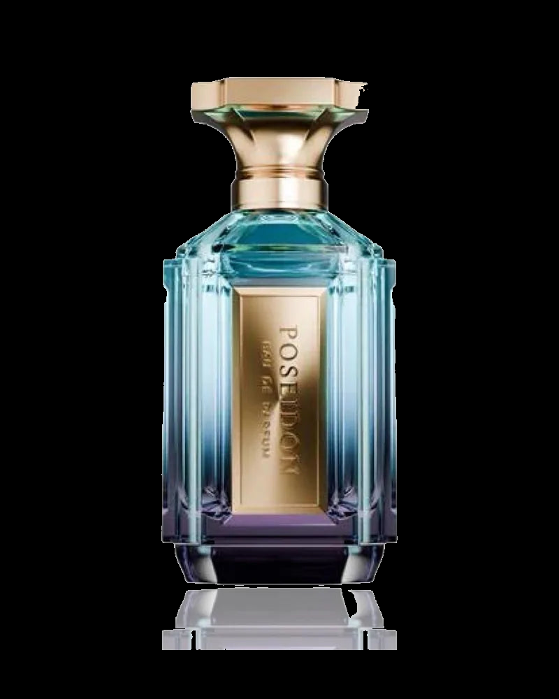 VELIXIR poseidon Eau de Parfum 100 ml sobre fondo negro